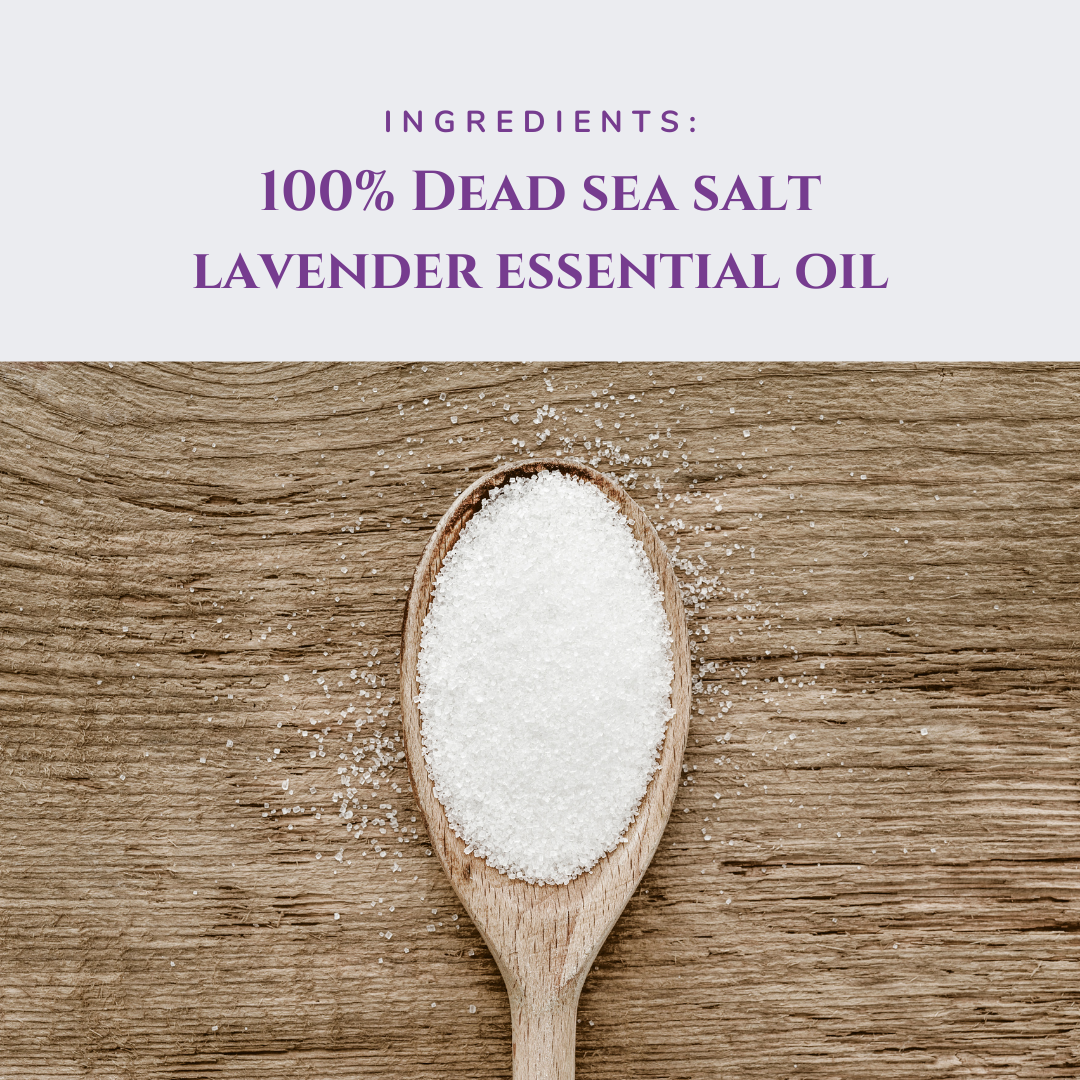 CALM Lavender Dead Sea Salt Bath Soak