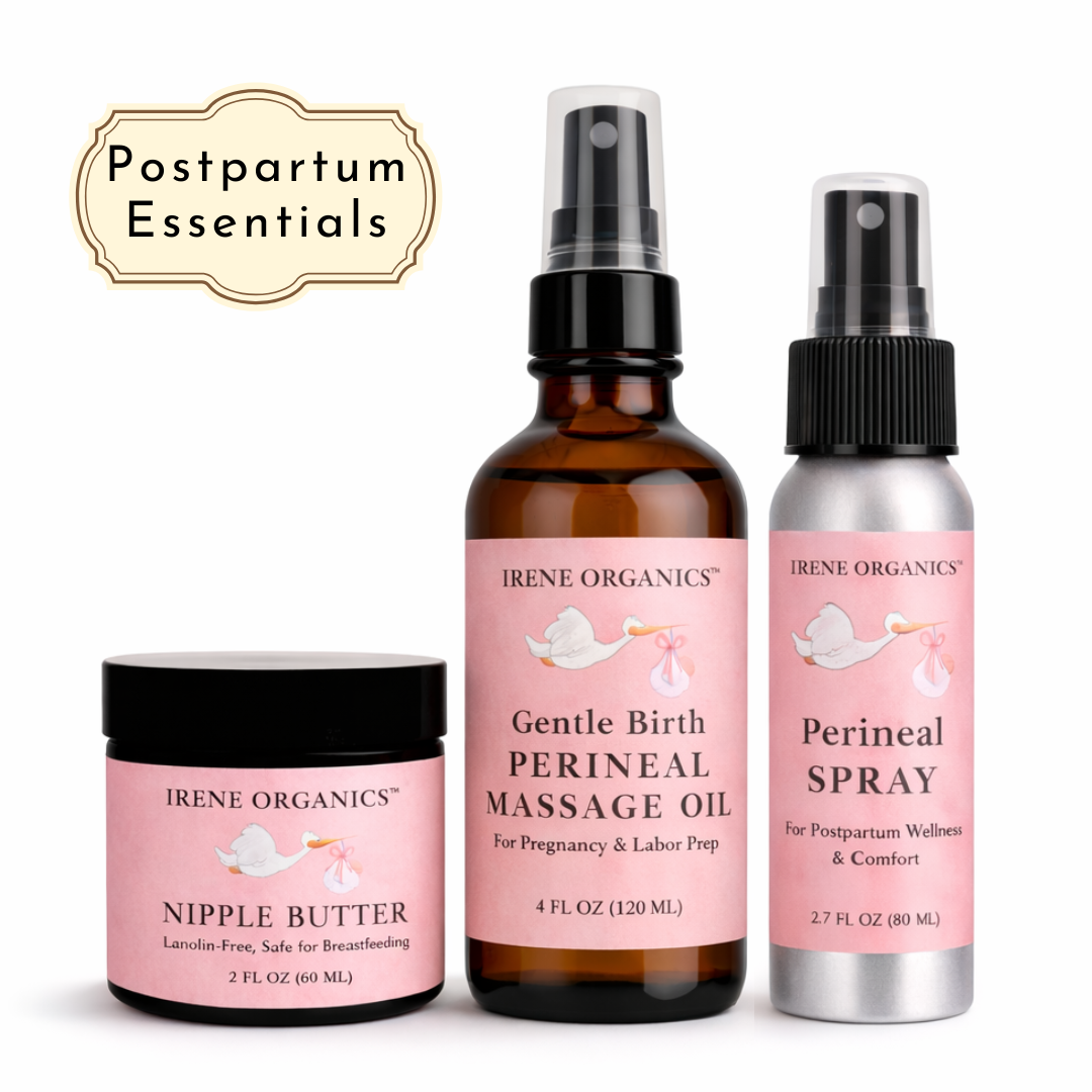 Postpartum Recovery Gift Set by Irene Organics Postpartum Recovery Gift Set by Irene Organics