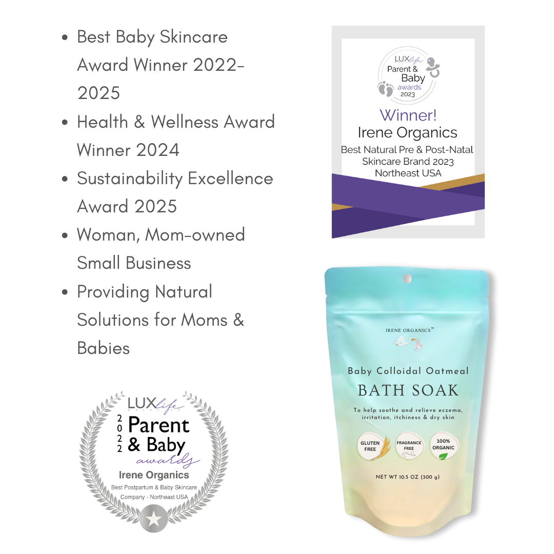 Baby Oatmeal Bath Soak – Dairy-Free, Gluten-Free, Eco-Friendly (10.5 oz)