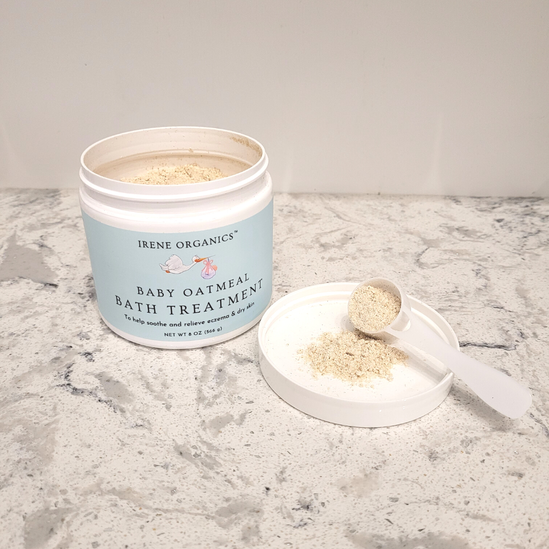 Baby Oatmeal Bath Treatment By Irene Organics baby-oatmeal-bath-treatment-by-irene-organics