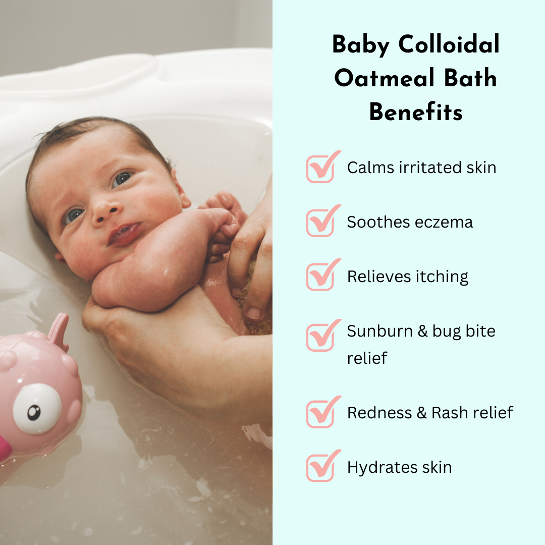 Baby Oatmeal Bath Treatment