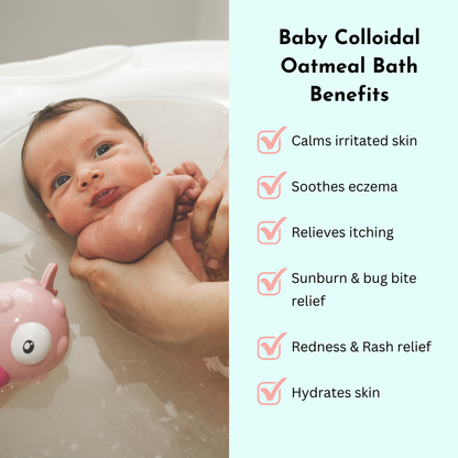 Baby Oatmeal Bath Treatment