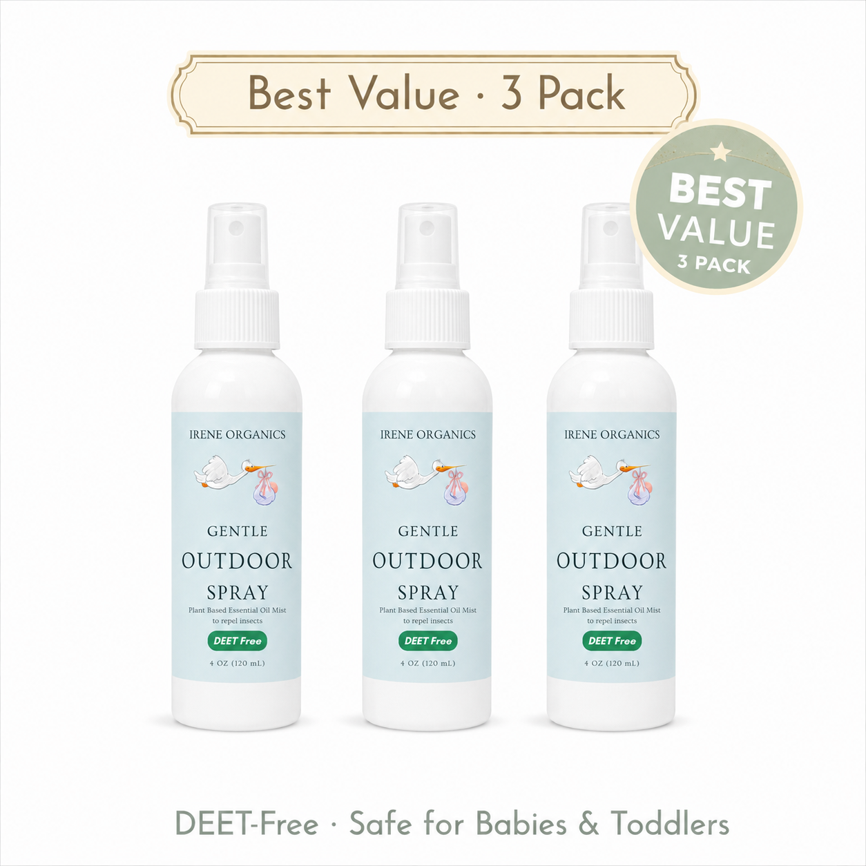 Gentle Family Outdoor Bug Spray Repellent