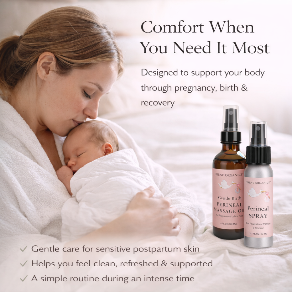 All Natural Perineal Massage Oil by Irene Organics All Natural Perineal Massage Oil by Irene Organics